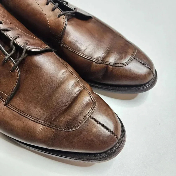 Allen Edmonds Delray Split Toe Lace Up‎ Oxfords Vero Cuoio Super Prime Size 11 D main image 9